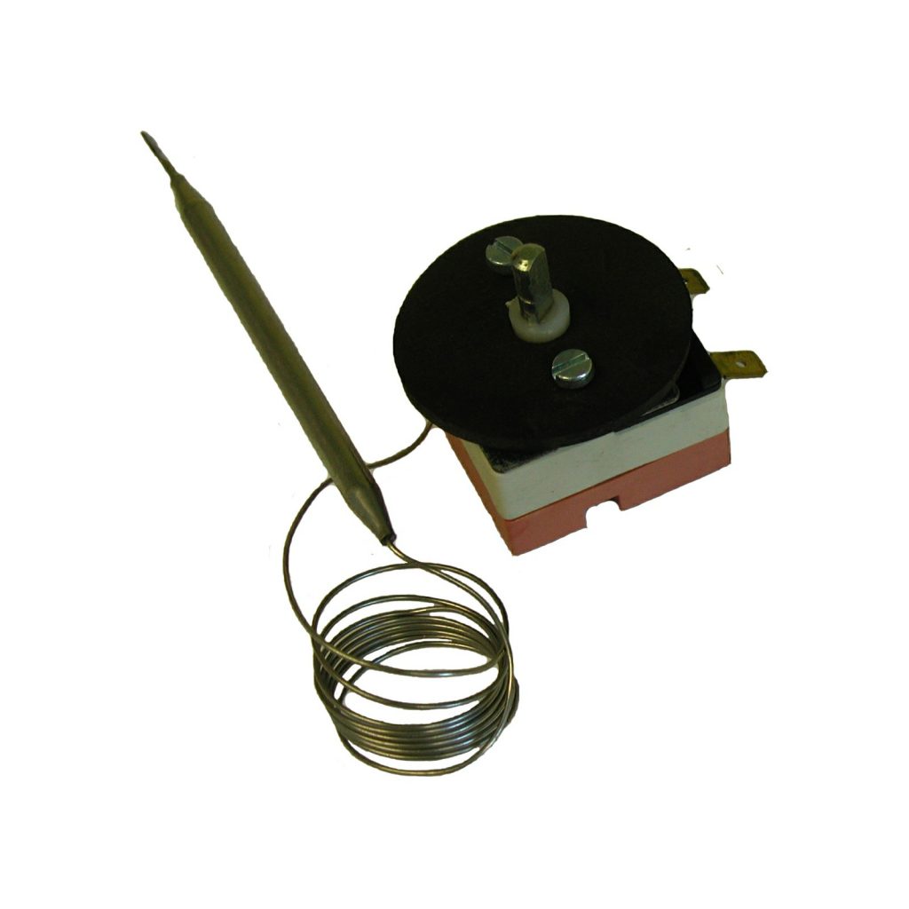 Termostat for kalvedrikkvarmer