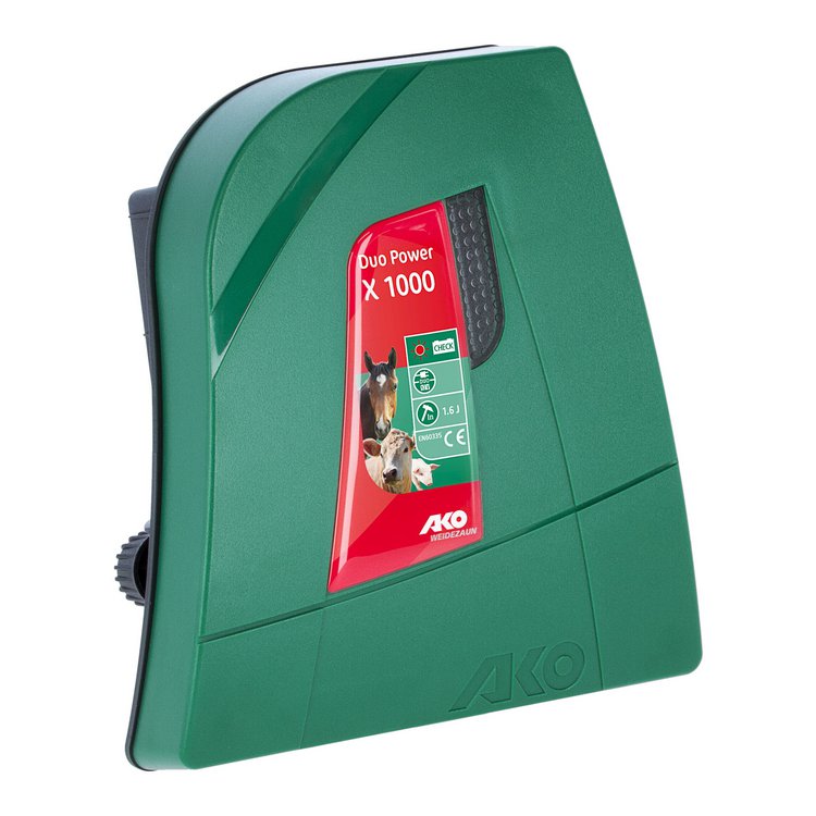 Gjerdeapparat AKO X1000 Duo 12V/230V