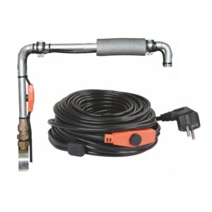 Varmekabel m/termostat  49 mtr