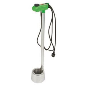 Kalvedrikkvarmer rund, 2300 W med termostat