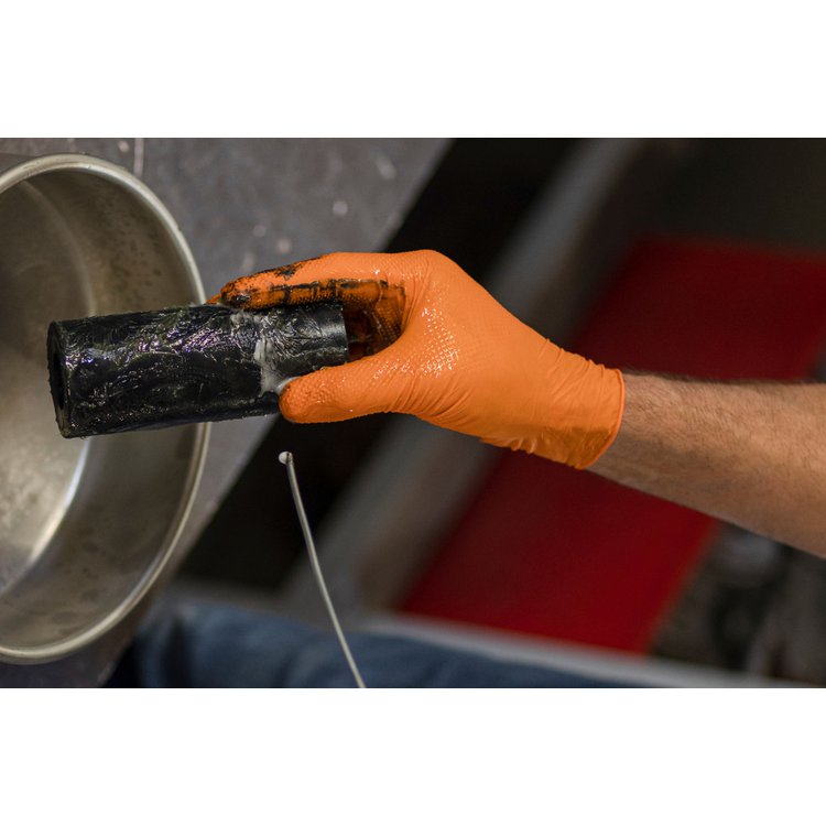 X-grip Engangshansker Nitril str. M - Bilde 2