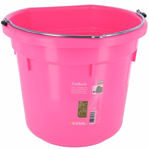 Bøtte flatback 20 ltr  Rosa