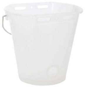 Kalvebøtte 9 l transparent